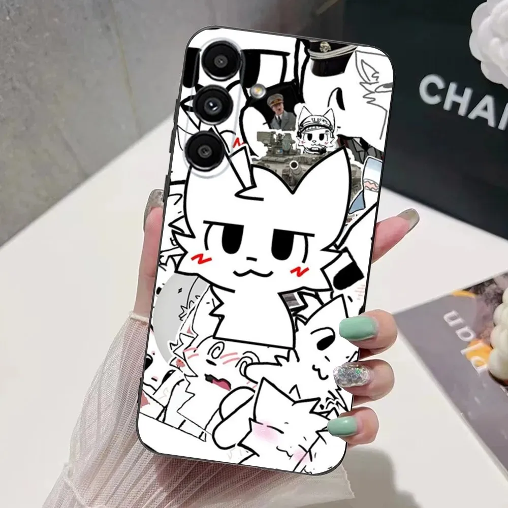Boykisser Phone Case For Samsung S24,S21,S22,S23,S30,Ultra,S20,Plus,Fe,Lite,Note,10,9,5G Black Soft Cover