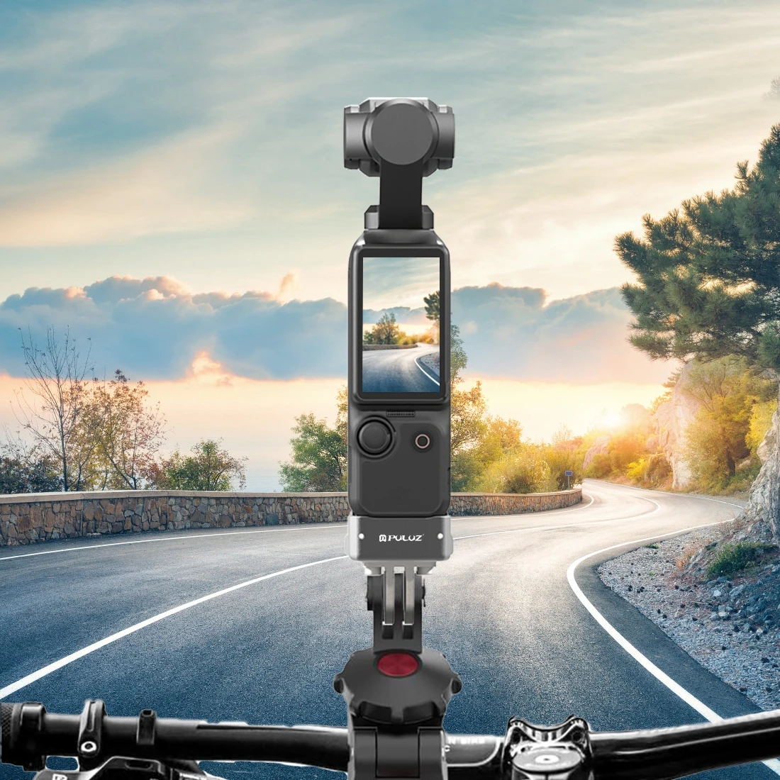 PULUZ USB-C / Type-C Dock Desktop Charging Base Aluminum Alloy Bracket For DJI OSMO Pocket 3 Camera Accessories