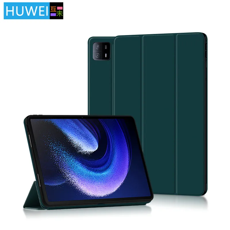 

Чехол HUWEI для Xiaomi Pad 6 Max, 14 дюймов, 2023 дюйма, складная подставка, чехол с автоматическим пробуждением для планшета Xiaomi Pad6 Max 14 дюймов Mi Pad 6 Max