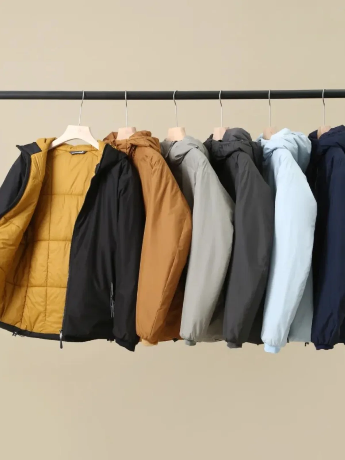 سترة قطنية دافئة 'بيرد' خفيفة الوزن للأنشطة الخارجية، مبطنة بالقطن مع غطاء للرأس، بديل للريش، مضادة للبرد والرياح، أزياء رياض...