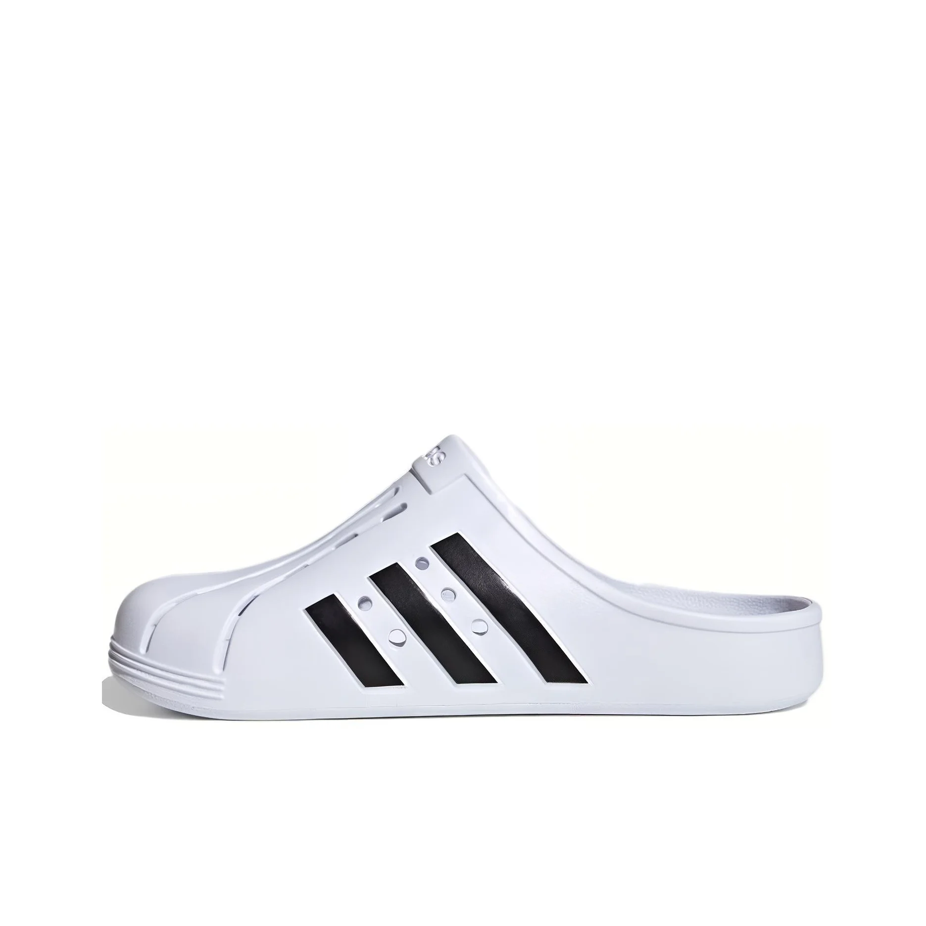 Adidas ADILETTE CLOGS Casual Slippers Unisex White Black FY8970