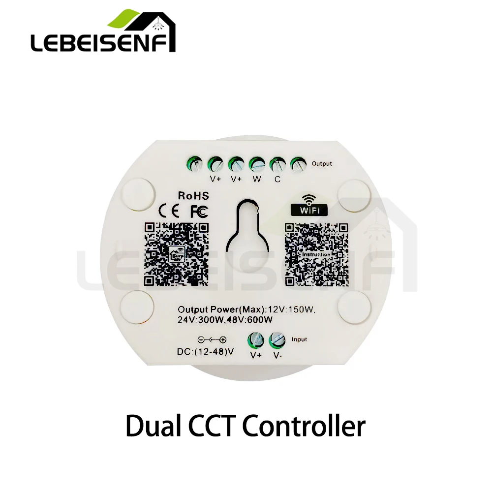 WiFi UFO Music Controller  5 Specifications - Monochrome, Dual-Color Temperature, RGB, RGBW, RGBCW