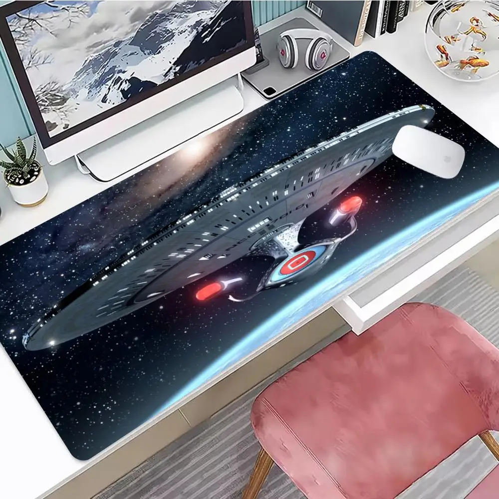 Star Trek Mouse Pad Desk Mouse Pad HD Desk Pad Extended Gaming Keyboard Mat Large XXL Gamer Mouse Pad 90x40 2