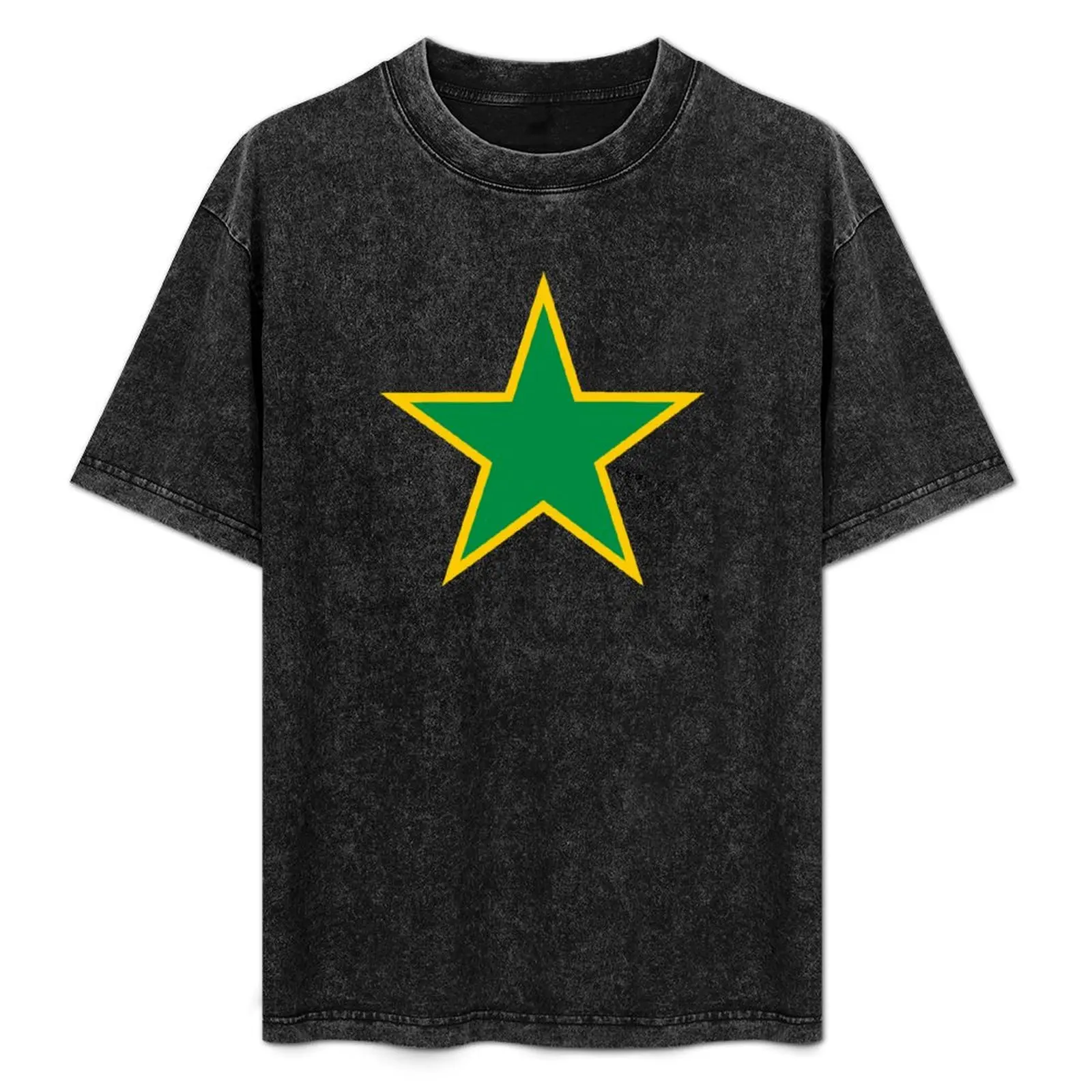 

Green Star | Jotaro part 5 tee T-Shirt Lightweight Basic Short Sleeve Shirt