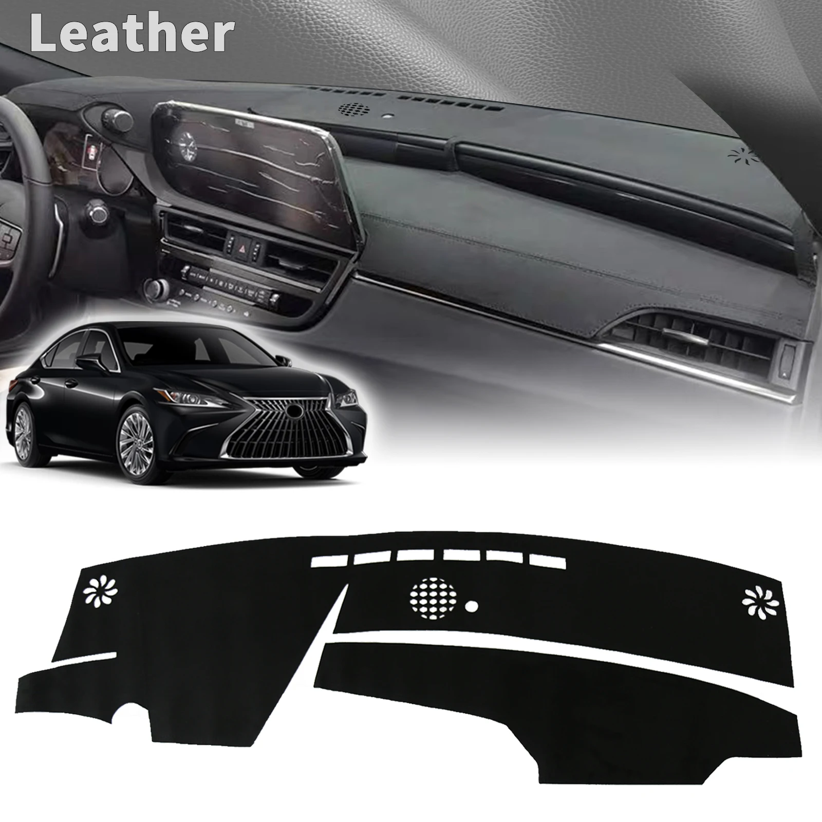 

fit for Lexus ES 2025-2022 ES300h ES200 ES260 ES350 Accessories Dashmat Protective Carpet Dashboard Cover Pad DashMat Sunshade
