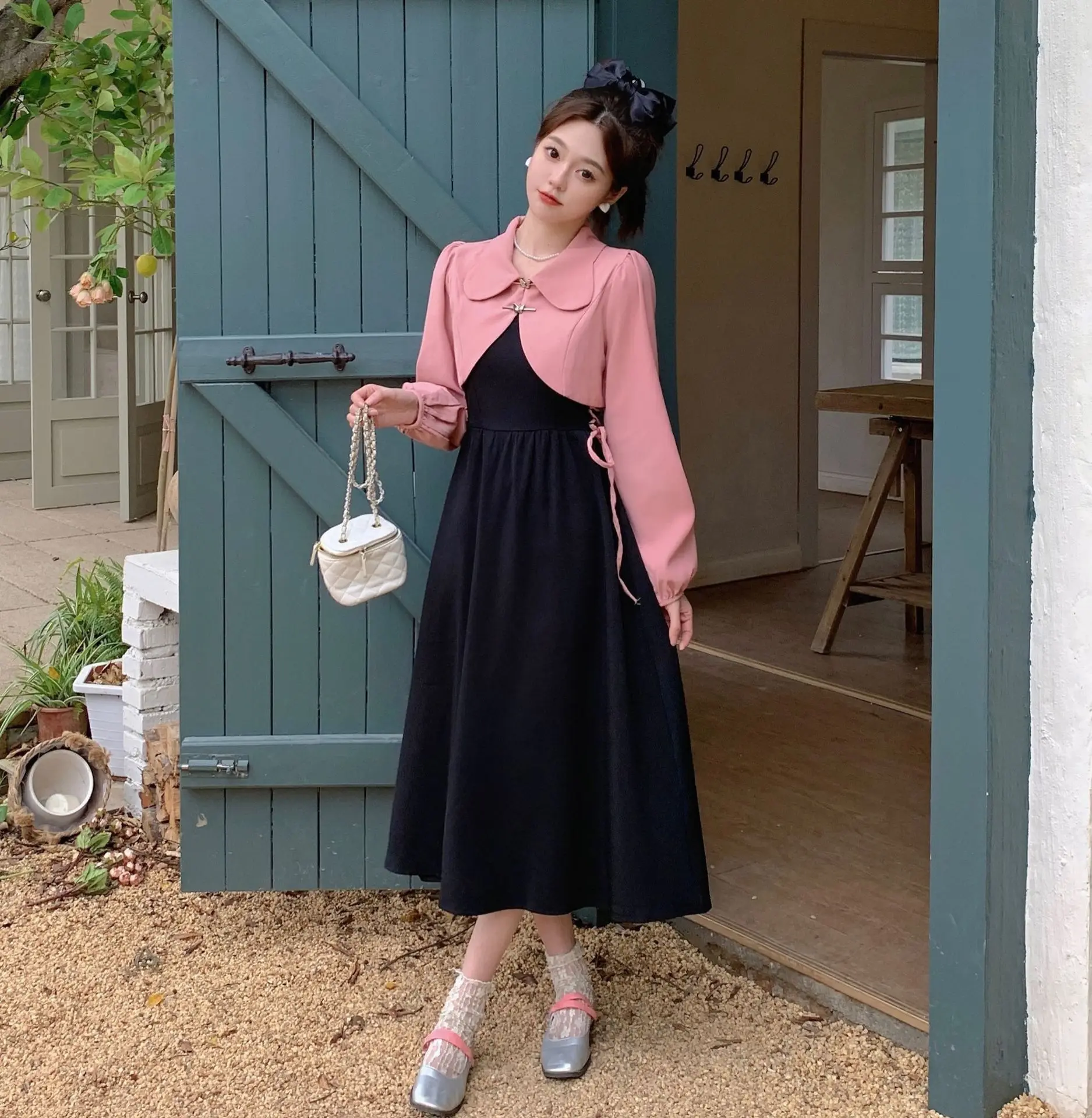 Women\'s Dress Suit 2023 Summer New Fashion Short Coat + Sleeveless Dress Set Female Casual Korean Slim Elegant Dress Suit