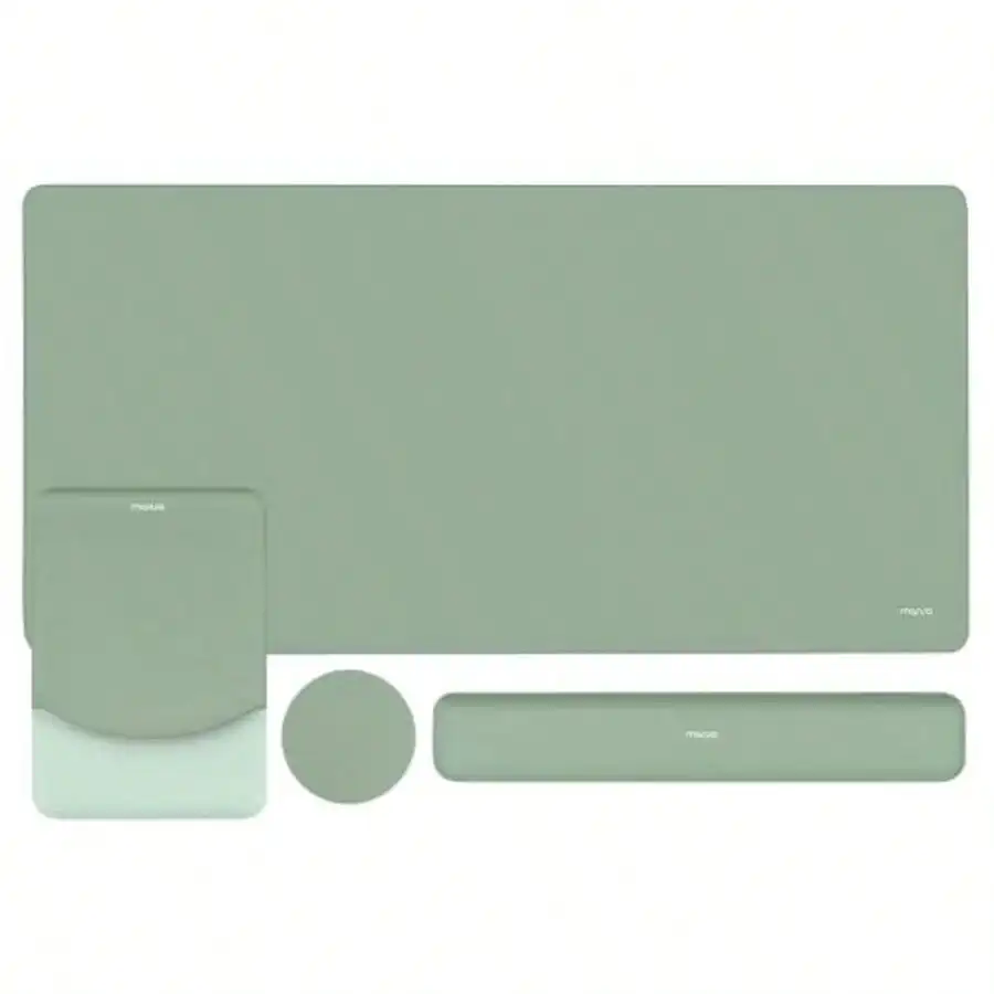 

Mouse Pad Set Large Gaming Mouse PadandRectangular Keyboard Wrist RestandMousepad with Wrist RestandCoaster Ergonomic Non-Sl