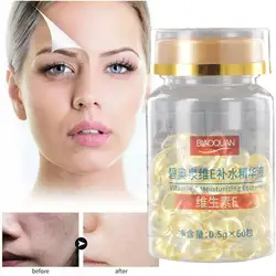 Vitamin E Soft Capsules Serum Hydrating Essence Removal Treatment Moisturizing Whitening Freckle 60pcs/bottle Acne Spot Cap P8O9