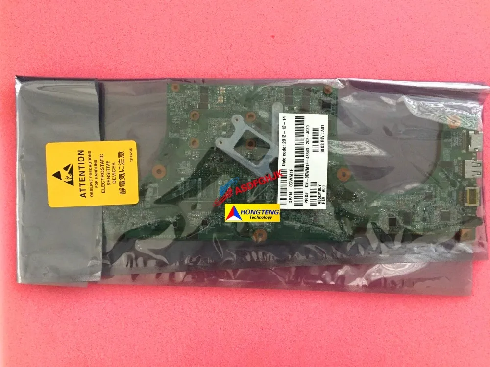 Original for Dell Vostro 5460 Laptop Motherboard System WITH I3-3217U AND GT630 CWM1F 0CWM1F CN-0CWM1F DA0JW8MB6E0