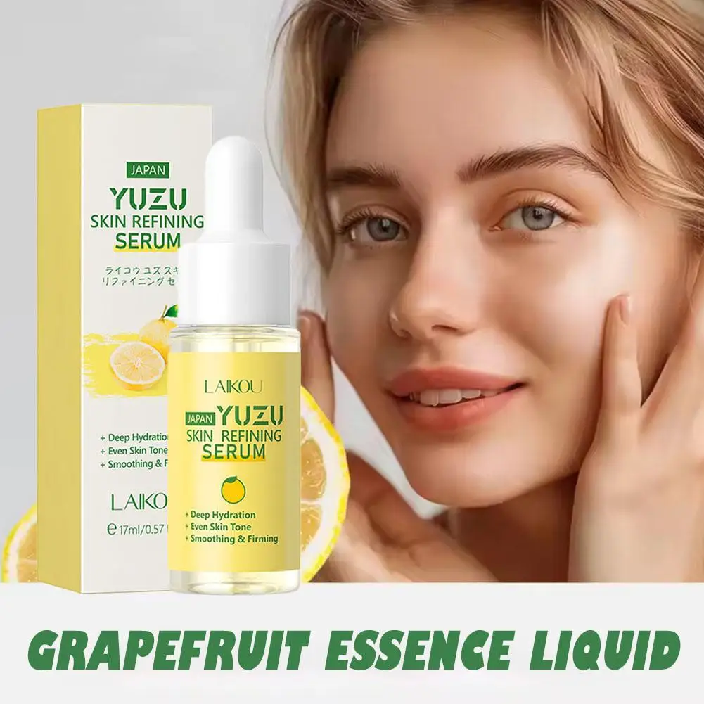 Suero Facial Original Yuzu, eliminador de manchas oscuras, crema hidratante para el cuidado de la piel del acné, tratamiento, brillo de elevación, antiarrugas O3D2