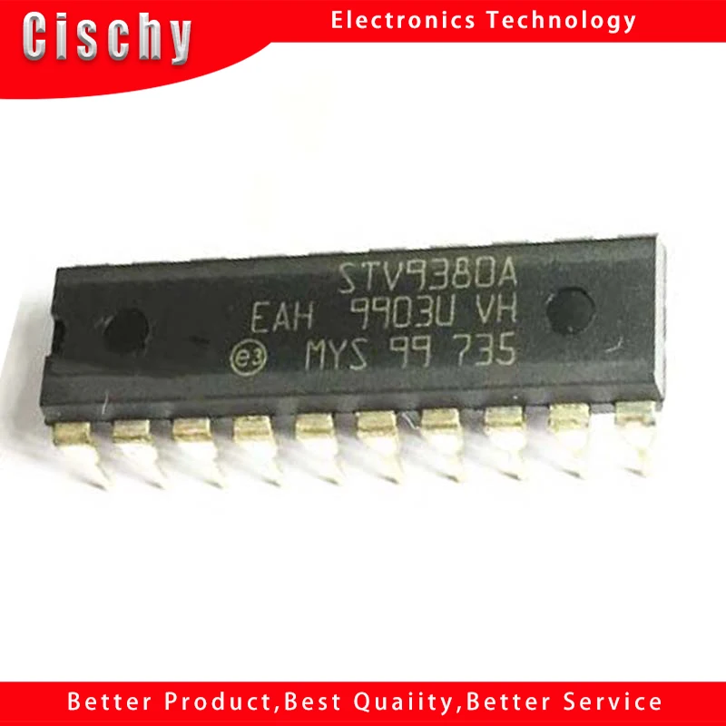 

1pcs/lot STV9380A STV9380 DIP-20 Field scan output integrated circuit In Stock