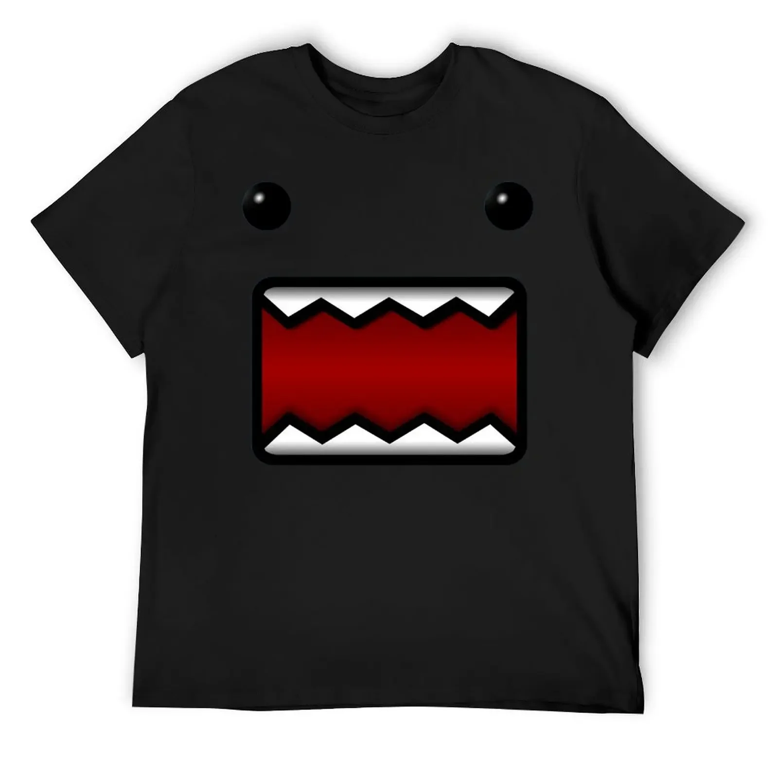 Novelty Aactivity Competition Eur Size Domo Kun DJ 1 T-shirt Harajuku Move  Humor Graphic Tshirt  harajuku  men clothing