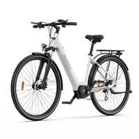 OT07 EU Legal Standard Electric Bicycle 250W Bafang Mid-drive Motor 36V10.4AH  E-Bike 27.5 Inch Hydraulic Disc Brake City Bike