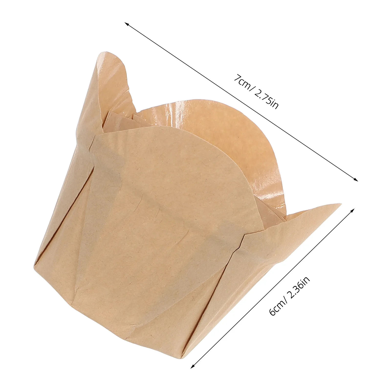 100Pcs Cupcake Liners Non-Stick Baking Cups Unbleached Parchment Muffin Papers Disposable Muffin Cups Baking Liners Party
