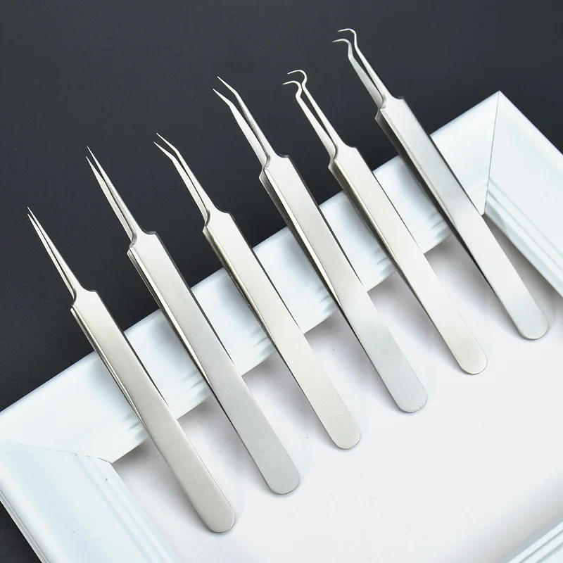 Stainless steel cell clamp 3-in-1 set Upgraded 3pcs/pk cell Manipulation Microscopic Manipulation Sample Processing Refinement