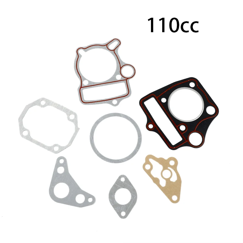 Horizontal Engine Gaskets Cylinder Gasket Set Complete Gasket Set for 70cc 90cc 110cc 125cc  ATV Dirt Bike Go Kart Scooter Moped