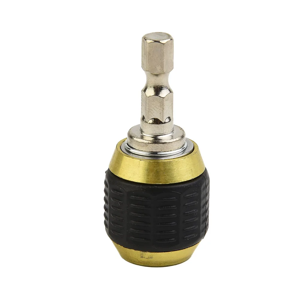 

1/4 Inch Hexagonal Shank Chuck Extension Adapter Convertor Quick Release Change Bar Socket Electric Screwdriver Bit Holder