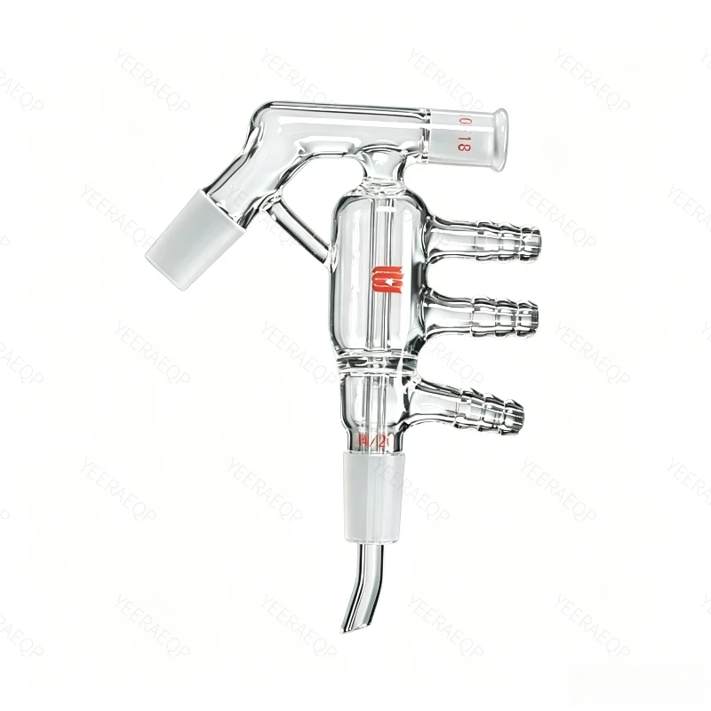 Micro Distiller Straight Condenser Distilling Head Integrated Distillation Design Suitable for Volatile Solvents SYNTHWARE Glass