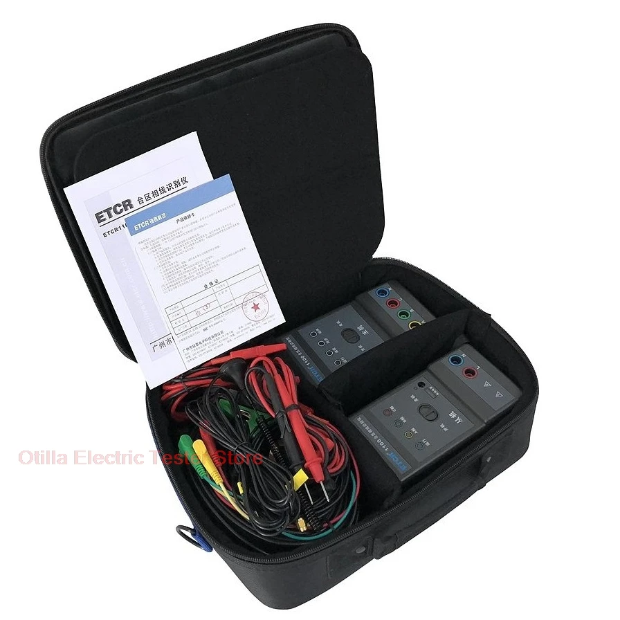 ETCR1100 Low Voltage Area Three Phase Line Identify Meter Transformer Tester In Cable Construction Power Equipment Installation