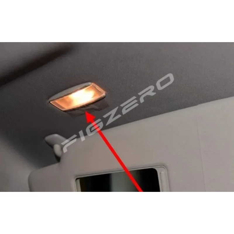 1KD947109A Sun Visor Light Make-up Mirror Lamp Reading Lights 1pc for VW Tiguan Magotan Brand New Beige Gray Black