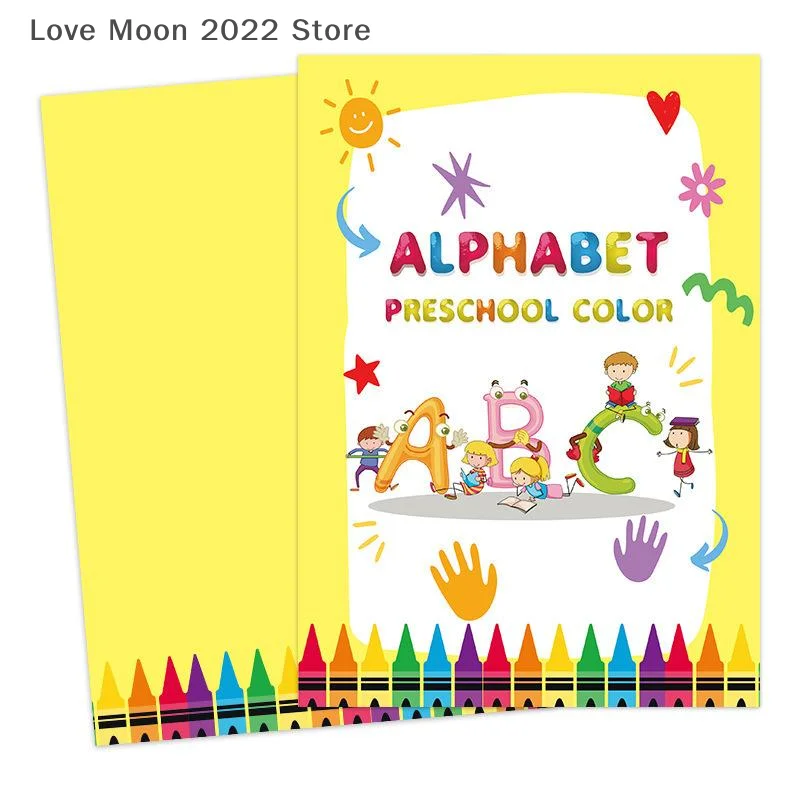 미취학 아동을 위한 ABC 편지 추적 및 색칠 통합 문서 알파벳 유치원 색칠 공부 책 쓰기 연습을 위한 교육 도서