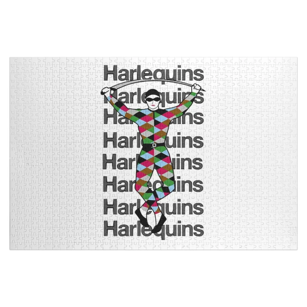 

Harlequins Jigsaw Puzzle Personalized Child Gift Photo Custom Wooden Gift Puzzle