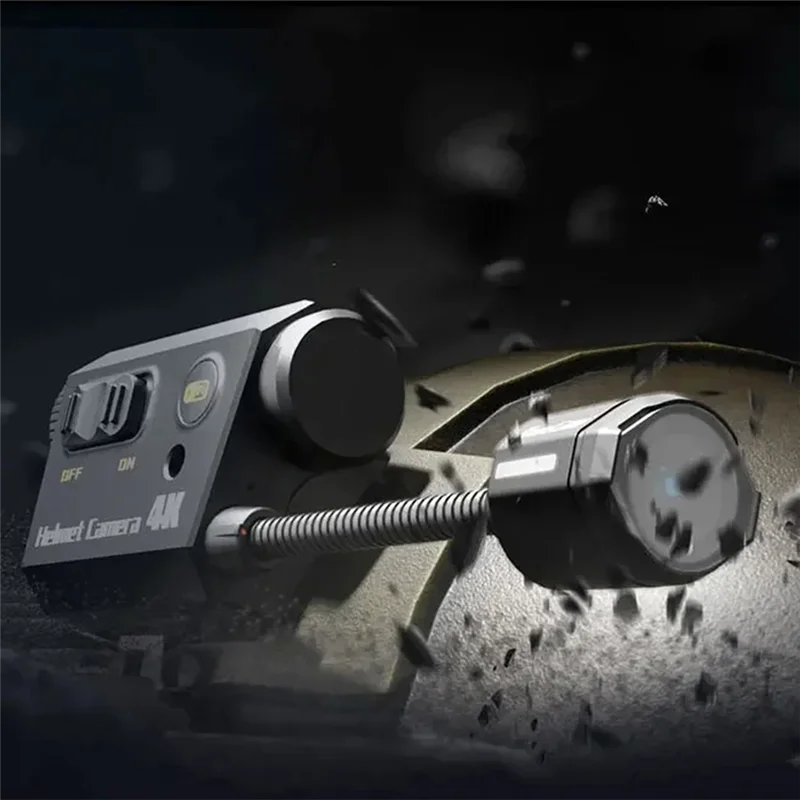 Classy-For Runcam Helmet Camera 4K Face Mask Recorder IMX415 1920*1080 60Fps Built-In Wifi Camera Supports Android Ios