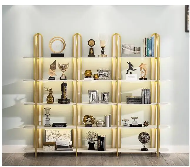 Shelving multifunctional bookshelf live broadcast room storage display shelf landing