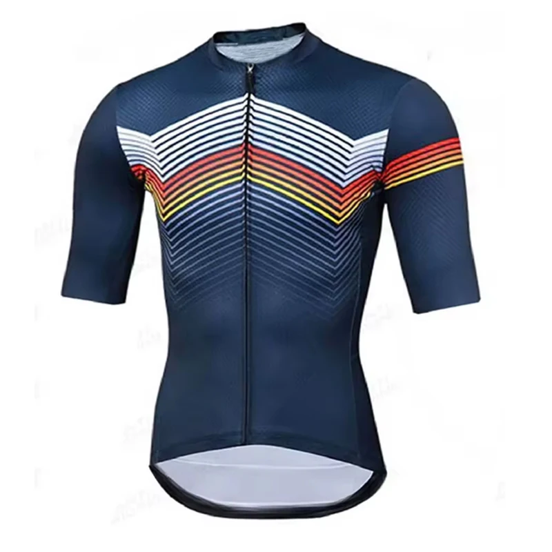 

Short Sleeve Summer 2023 Wholesale Jersey Sublimation Sportswear Mountain Breathable Hot Cycling High Quality Men