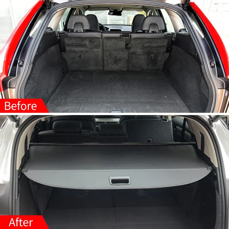 For Volvo XC60 Compatible Trunk Cargo Cover Shade 2008-2017 Retractable Trunk Cargo Cover