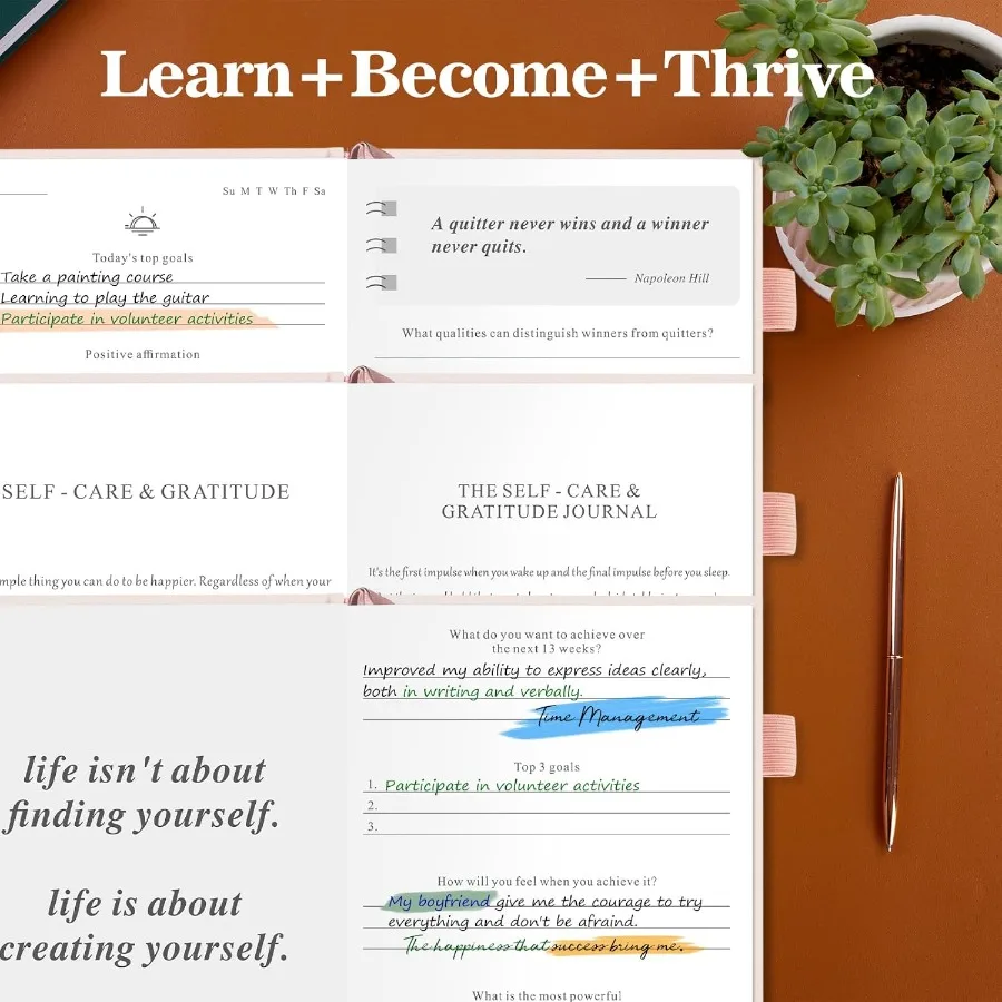 SelfCare Jourl with Prompts Daily Reflection Notebook Mental Health Jourl for More Positivity Anxiety and Guided Jourl for Wome