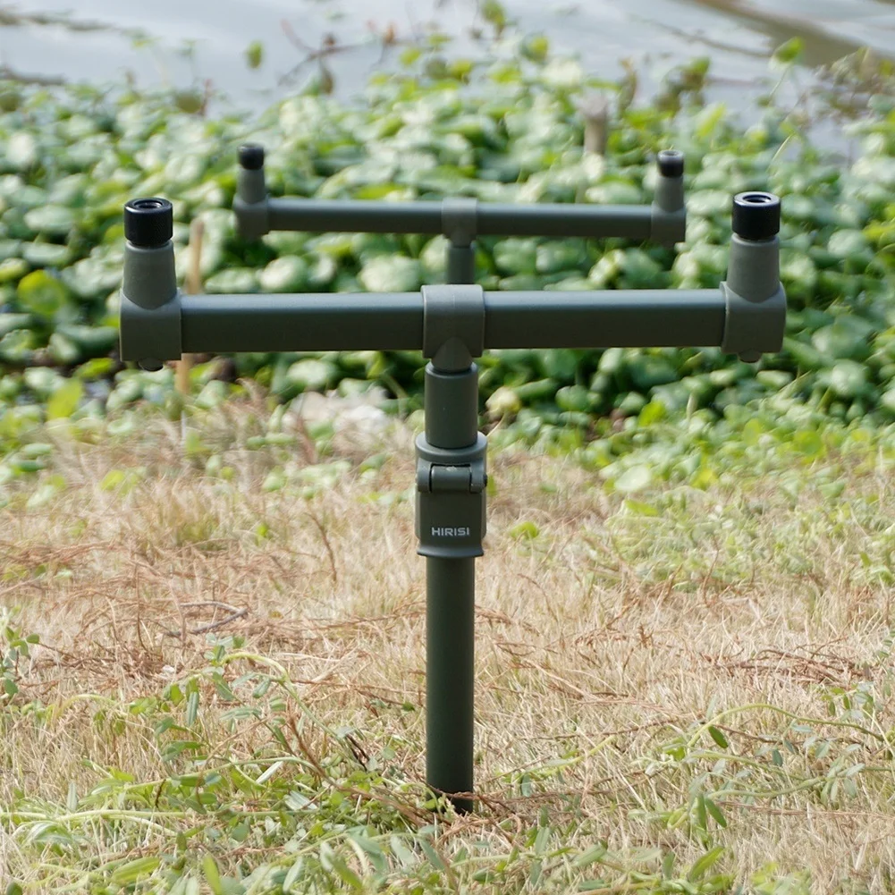 

Держатель для карповой удочки для рыбалки на открытом воздухе, компактный инструмент для рыбалки, сигнализатор поклевки, конструкция из алюминиевого сплава