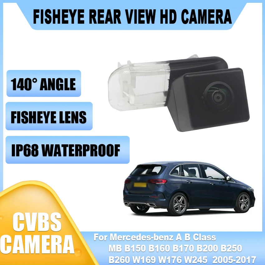 HD Car Rear View Reverse Camera For Mercedes-benz A B Class For MB B150 B160 B170 B200 B250 B260 W169 W176 W245 W246 2005-2017