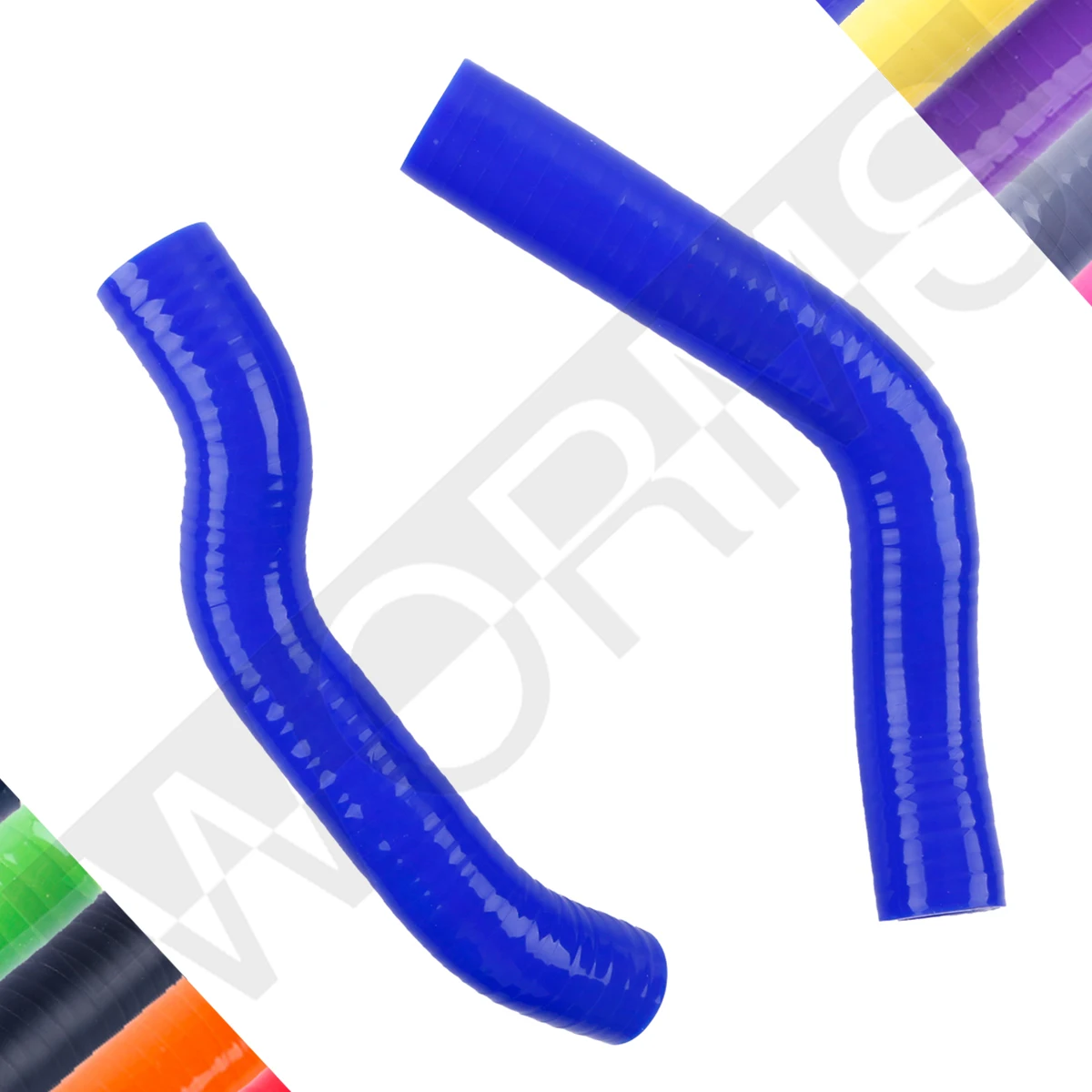 For Yamaha TDR250 TDR 250 1988 1989 1990 Silicone Radiator Coolant Hose Pipe Kit