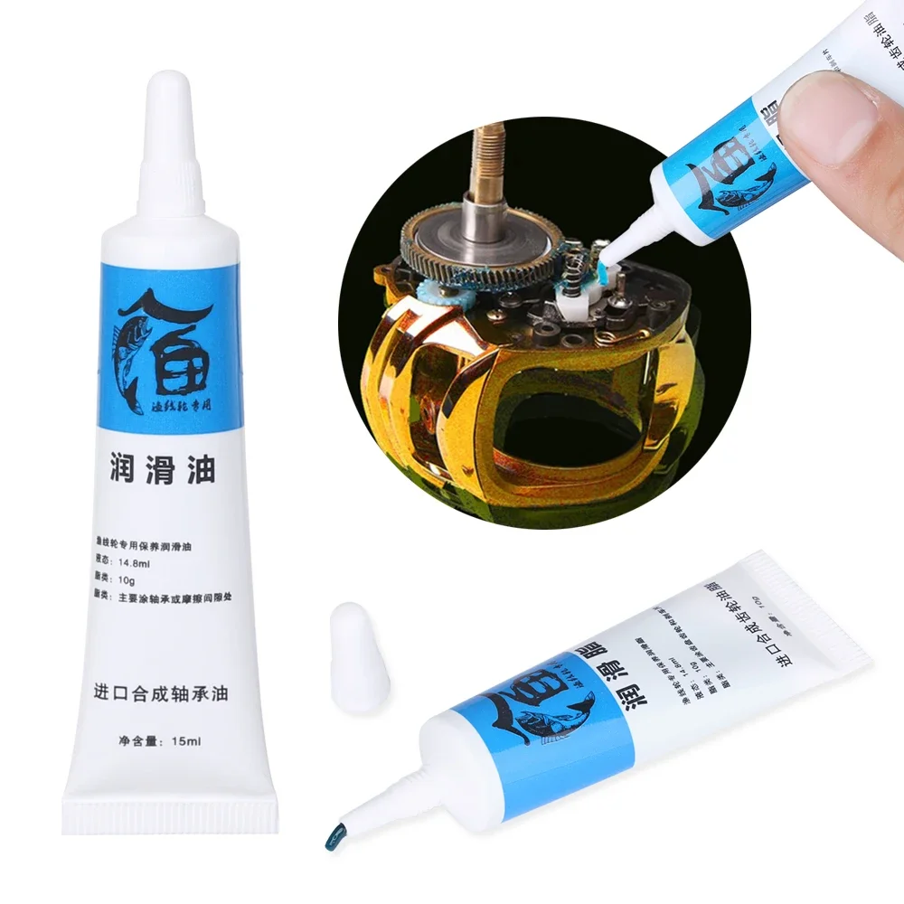 

Outdoor Fishing Tackle 1/2pcs Fishing Reel Oil / Metal Sprocket Bearing Grease lubricating Fishing Accessories Gear Liquid Oil