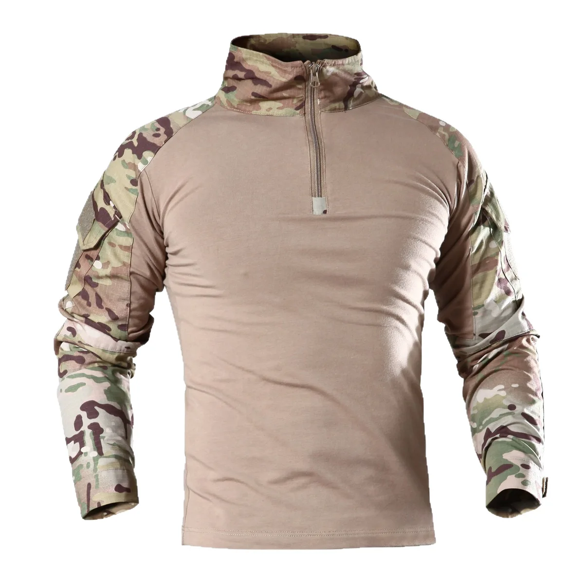 Tactical Hiking Shirt Men Outdoor Combat Military Long Sleeve Hunting Camouflage Climbing Shirt Breathable Quick Dry Sportswear image 5