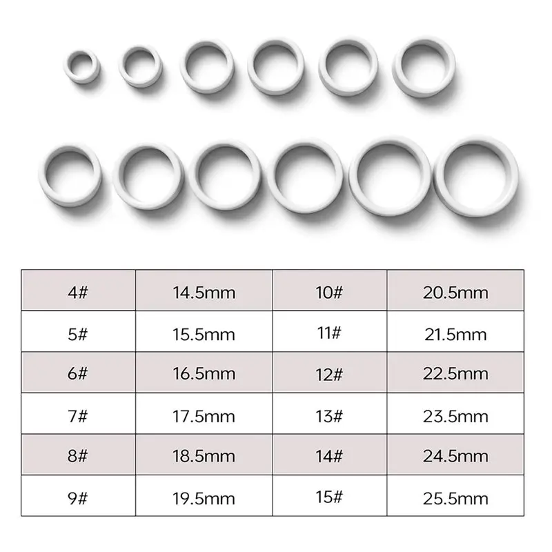 A93E-Smart Ring For Oura Ring 4 Buy Ring Size Measurement Kit 4 To 15 Includes Sizing Tool Finger Measuring Ring 4