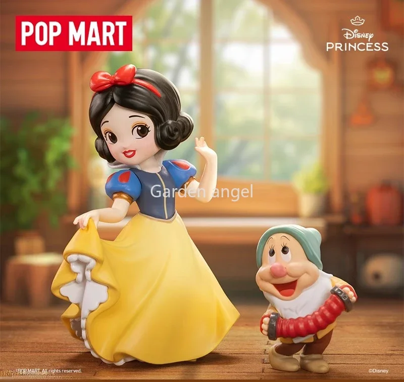 

POP MART Disney Snow White Classic Series Blind Box Toy Kawaii Doll Caixas Action Figure Collectible Figurine Model Mystery Box