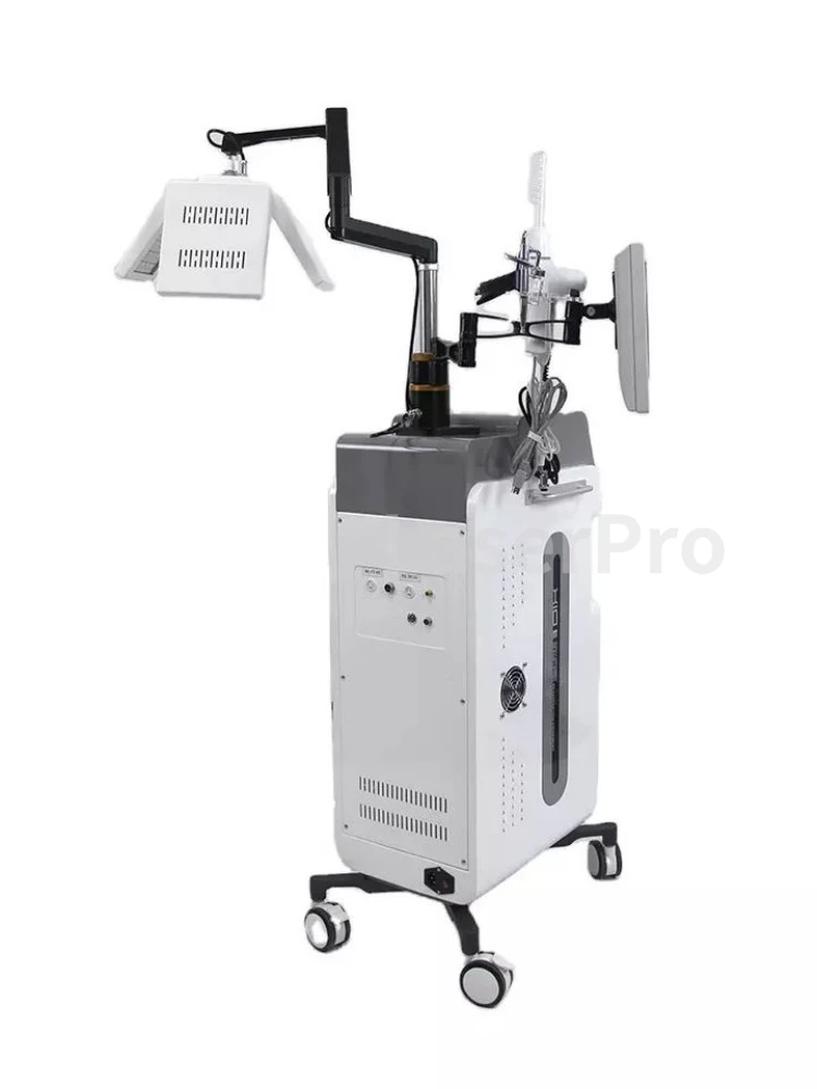 เครื่องเลเซอร์ไดโอด650nm ระดับมืออาชีพสำหรับการตรวจสภาพเส้นผมเครื่องปลูกผมเครื่องดูแลเส้นผมเครื่องปลูกหนังศีรษะเพื่อการฟื้นฟูเส้นผม