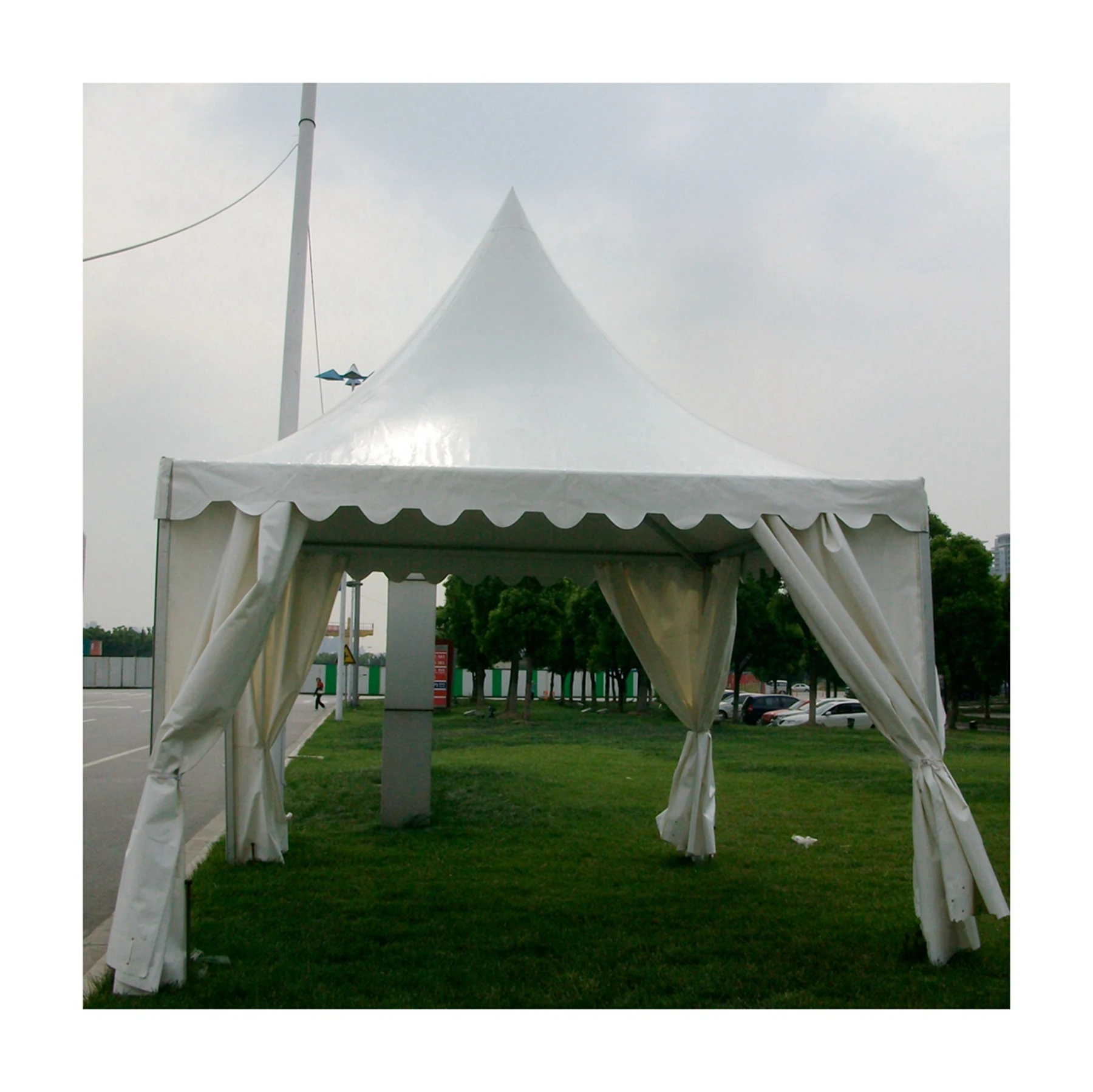 Factory Direct 2026 Competitive Price Outdoor Waterproof Aluminum  Pagoda Marquee Tent 5x5m 6x6 10x10  Business Tent Wedding