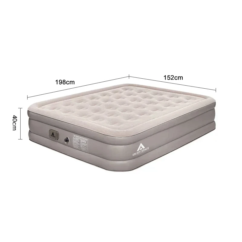 

Modern Design Easy Inflation Height 4ocm Smooth Fabric Air Bed Mattress for Glamping Tent