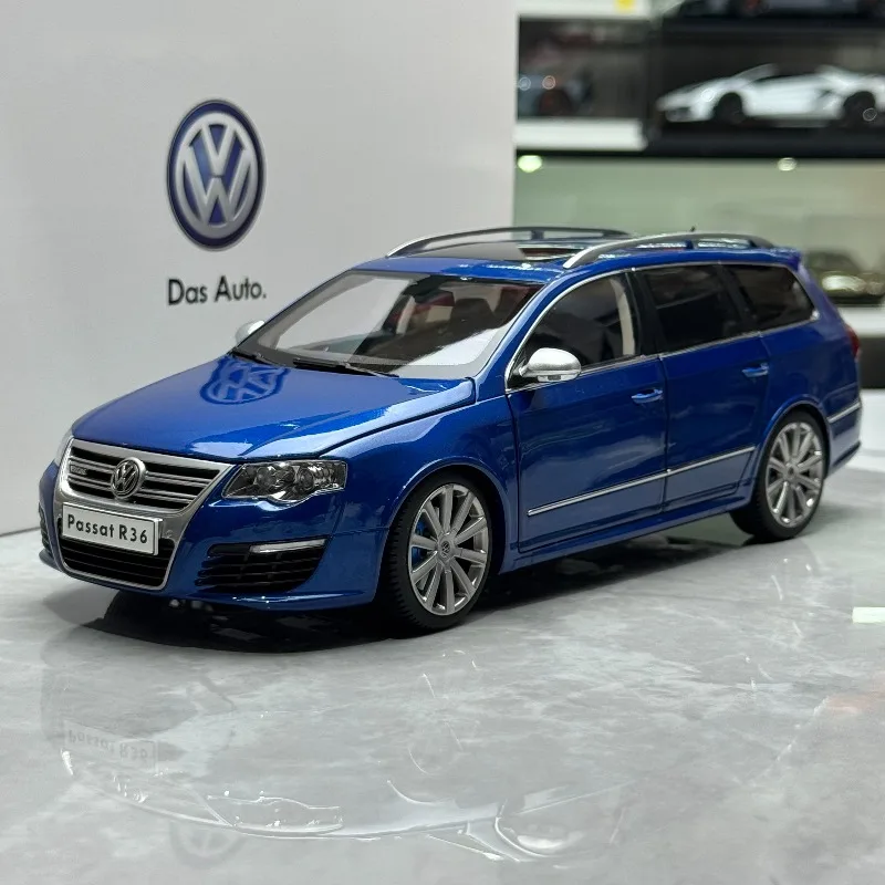 

В наличии 1:18 Volkswagen Passat Estate R36 Модель автомобиля из глиняного горшка из сплава, игрушка для мальчиков, коллекционное украшение для взрослых.