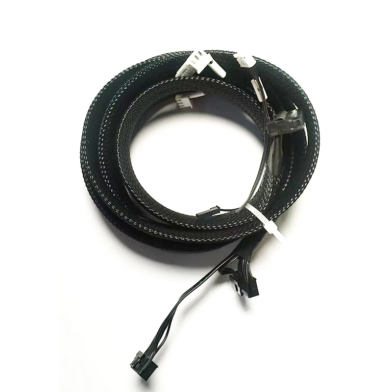 オリジナル Anycubic Kobra 2 最大 Hotend 押出機延長ケーブルアセンブリ 1.6 メートルの長さ 18PIN Kobra 2 プラス/2Max 3D プリンタ部品