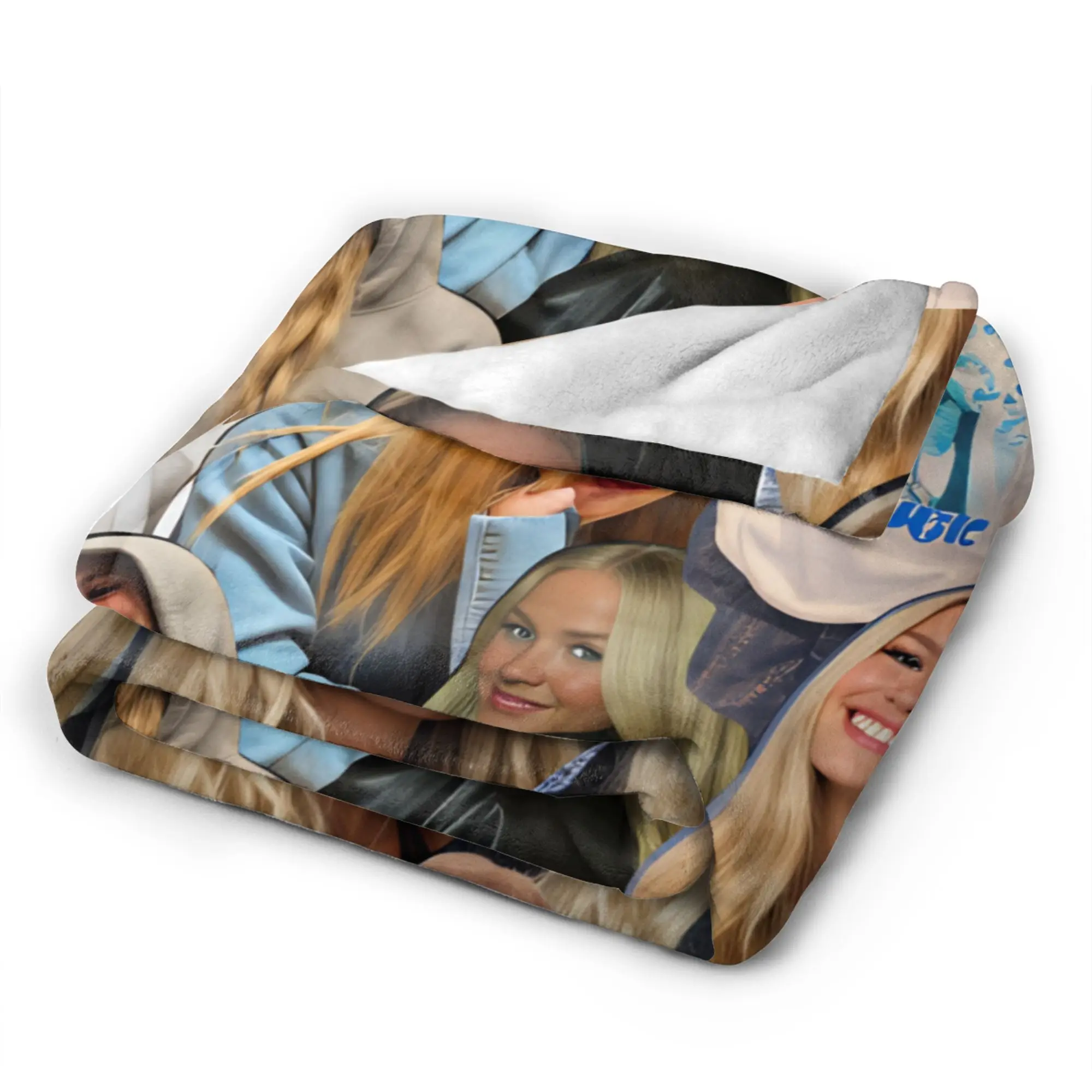 Freya Skye British Singer Actress Flannel Blanket Winter  Soft Throw Blanket for Child Couch Bed Funny Bedspread Sofa Bed Cover