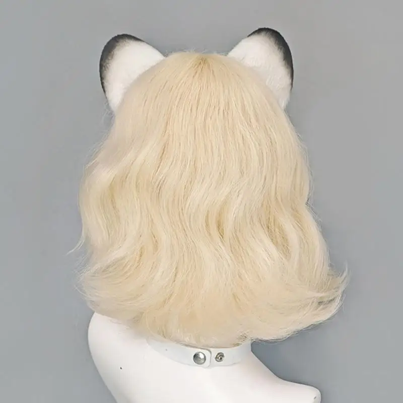 270D 1/2Pcs 표범 귀와 동물 표범 의상 머리띠 표범 꼬리 액세서리 할로윈 멋진 드레스 파티 소품