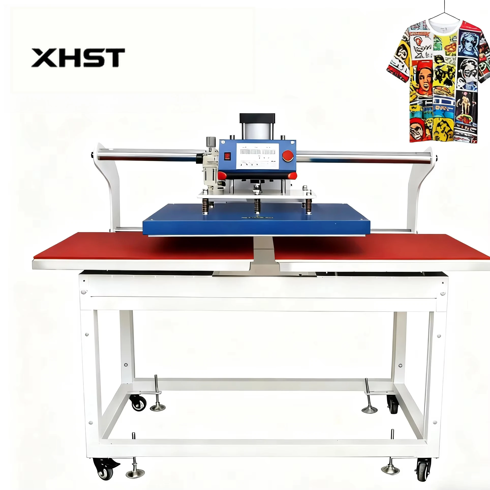 

Hot 40*60cm Double Station Pneumatic Heat Press Machine for Sublimation Printing for T-shirt Sublimation