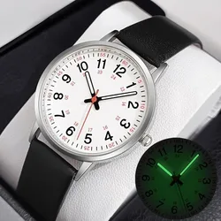 Women Luminous Watch Fashion Casual Leather Belt Watches Simple Ladies' Small Dial Quartz Clock Dress Wristwatches