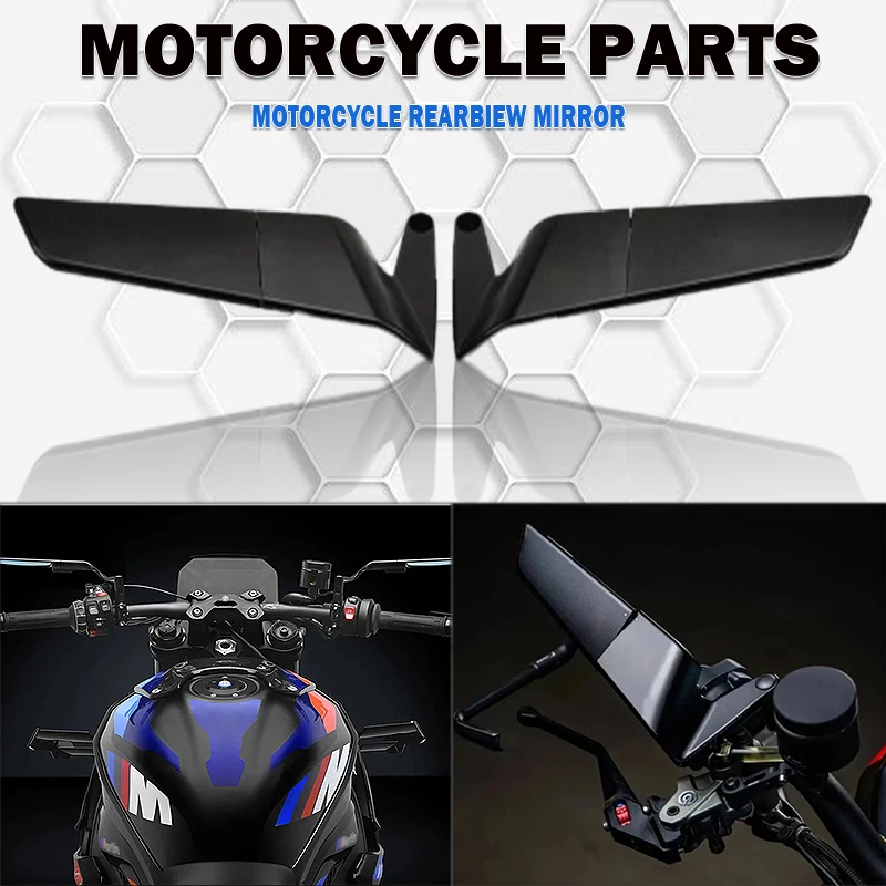

New Motorcycle Accessories Mirrors Racing Sport Aluminum Rear View Mirror For Suzuki Katana 1000 KATANA 1000 2019 2020 2021 2022