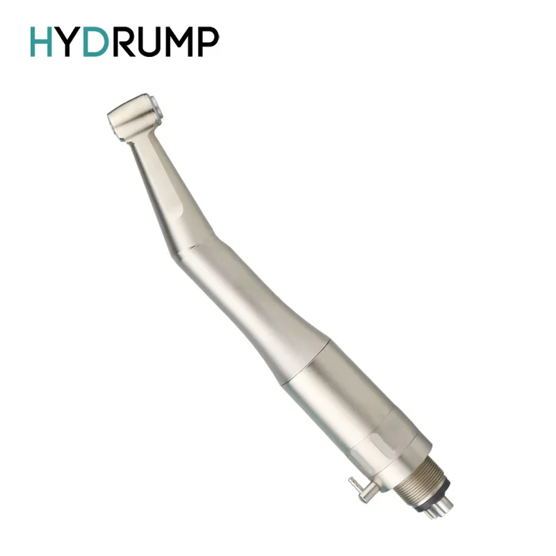 Dental Low Speed Handpiece Press Button Contra Angle 1:1 E-type 2/4 Holes Air Motor With Internal Water Cooling System