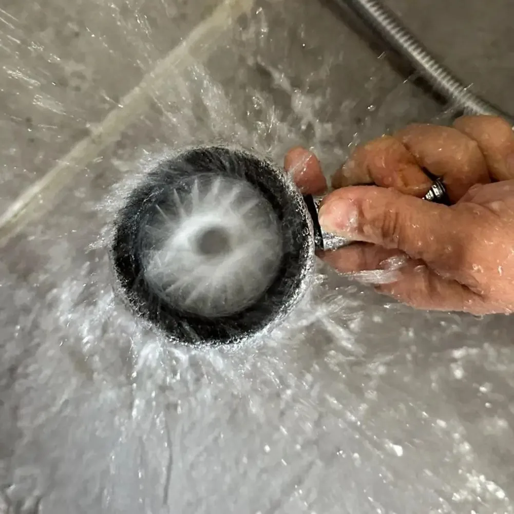 High Pressure Handheld Shower Head 3D Printed Flushing Cleaning Spiral Nozzle for Men Bathroom Accessories 2026